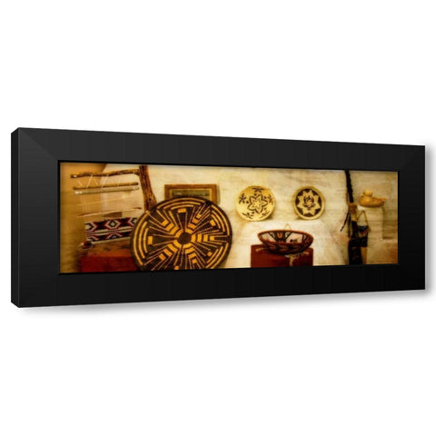 American Indian Craft II Black Modern Wood Framed Art Print with Double Matting by Hausenflock, Alan
