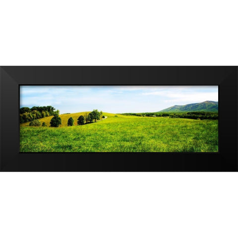 Mountain Vista I Black Modern Wood Framed Art Print by Hausenflock, Alan