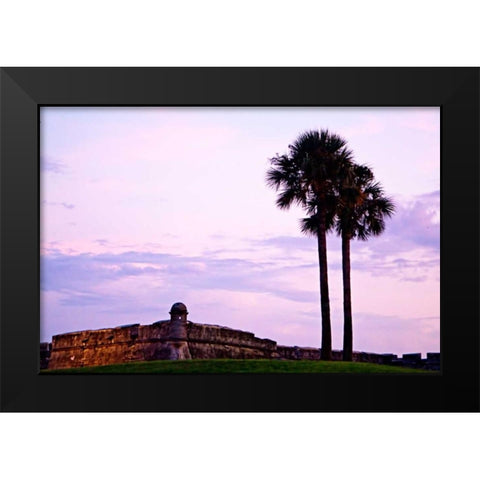 Castillo I Black Modern Wood Framed Art Print by Hausenflock, Alan
