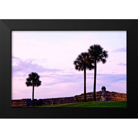Castillo II Black Modern Wood Framed Art Print by Hausenflock, Alan