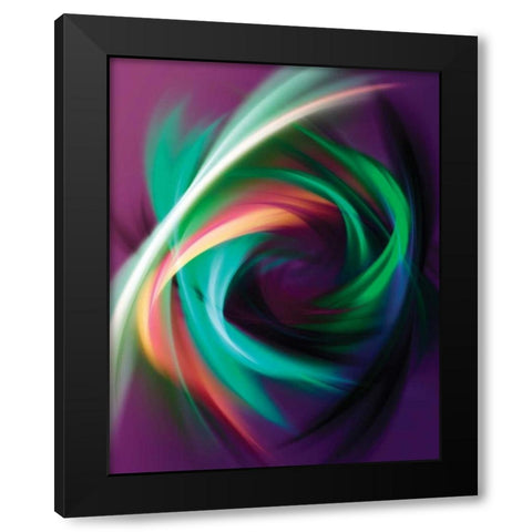 Birds Nest Black Modern Wood Framed Art Print with Double Matting by Hausenflock, Alan