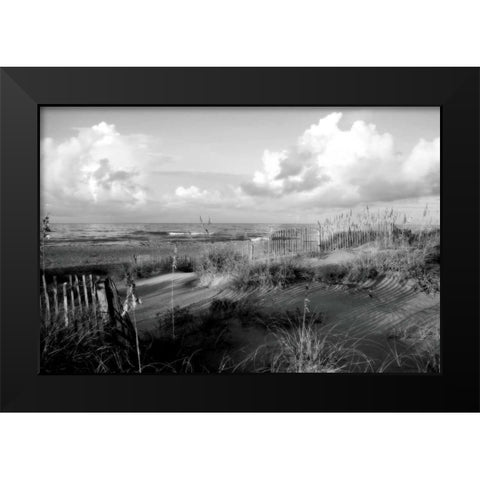 Dunes II Black Modern Wood Framed Art Print by Hausenflock, Alan