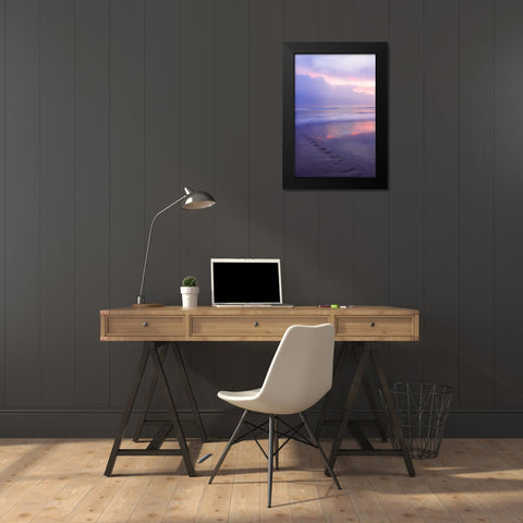 Wrightsville Sunrise II Black Modern Wood Framed Art Print by Hausenflock, Alan