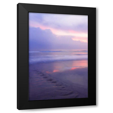 Wrightsville Sunrise II Black Modern Wood Framed Art Print with Double Matting by Hausenflock, Alan