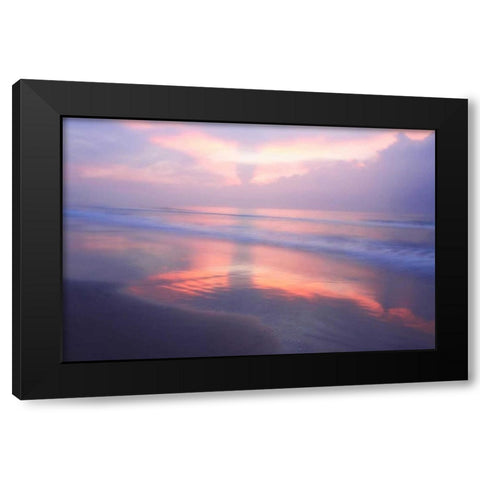 Wrightsville Sunrise III Black Modern Wood Framed Art Print with Double Matting by Hausenflock, Alan