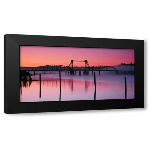Bandon II Black Modern Wood Framed Art Print by Leahy, Ike