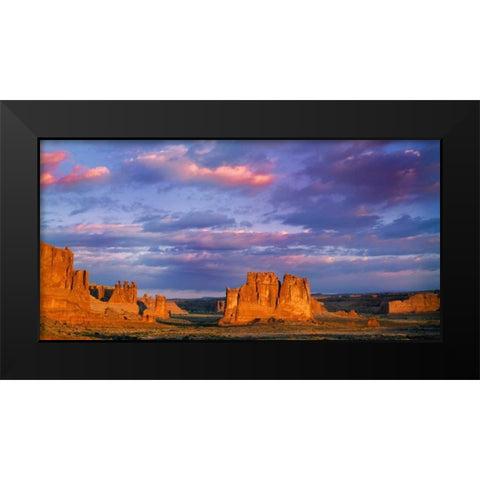 Arches National Park II Black Modern Wood Framed Art Print by Leahy, Ike