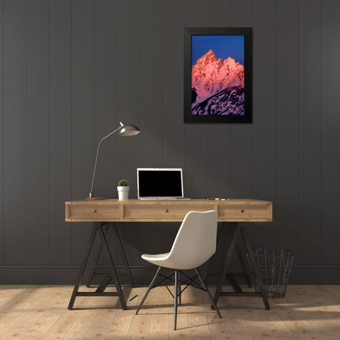 Grand Teton National Park III Black Modern Wood Framed Art Print by Leahy, Ike