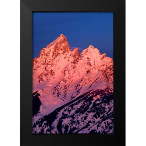 Grand Teton National Park III Black Modern Wood Framed Art Print by Leahy, Ike