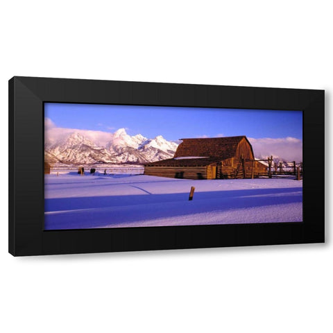 Grand Teton National Park XVIII Black Modern Wood Framed Art Print with Double Matting by Leahy, Ike
