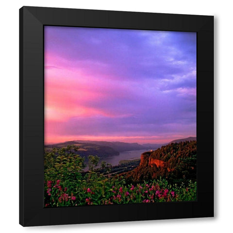 Columbia River Gorge IX Black Modern Wood Framed Art Print by Leahy, Ike