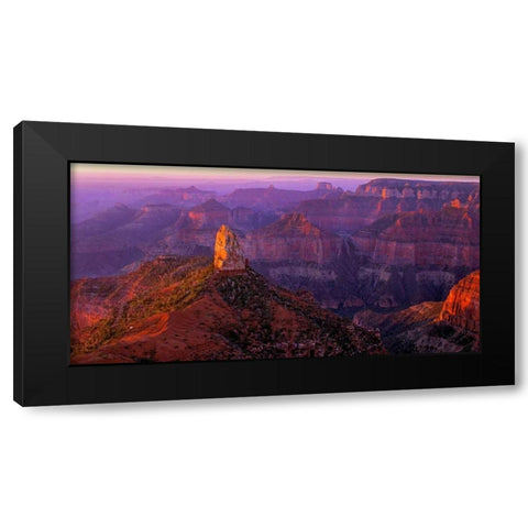 Mt. Hayden II Black Modern Wood Framed Art Print by Leahy, Ike