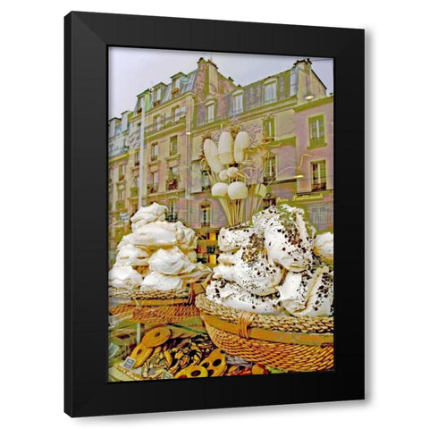 Pastry Window I Black Modern Wood Framed Art Print by Love, Maureen