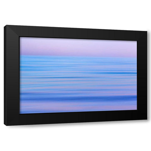 Hood Canal Fog I Black Modern Wood Framed Art Print by Mahan, Kathy
