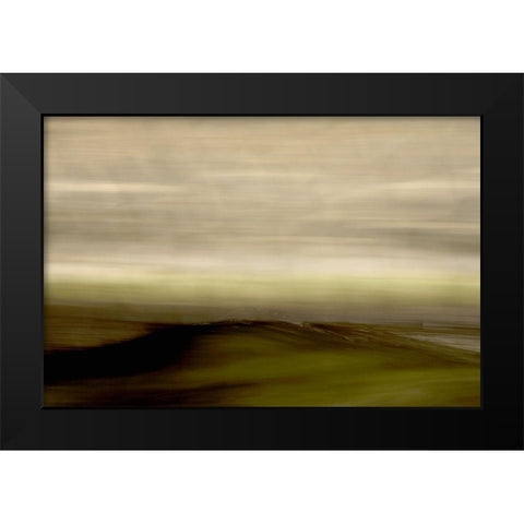 Streaked Horizon Recolored Black Modern Wood Framed Art Print by Millet, Karyn