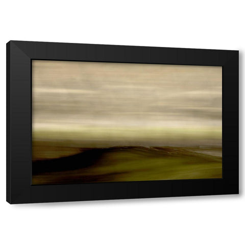 Streaked Horizon I Black Modern Wood Framed Art Print with Double Matting by Millet, Karyn