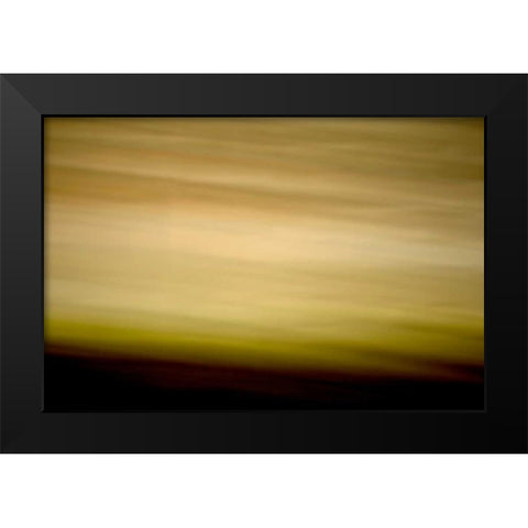 Streaked Horizon II Black Modern Wood Framed Art Print by Millet, Karyn