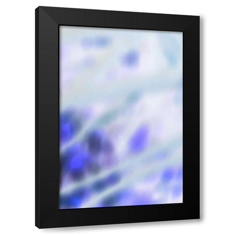 Color Drops I Black Modern Wood Framed Art Print by Millet, Karyn