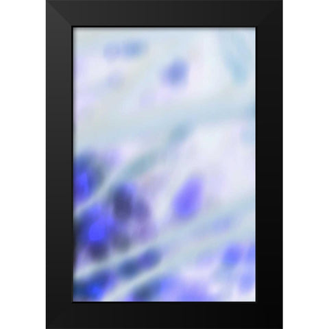 Color Drops I Black Modern Wood Framed Art Print by Millet, Karyn
