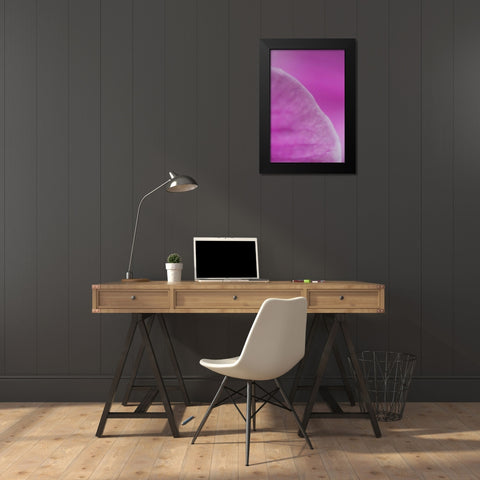 Purple I Black Modern Wood Framed Art Print by Millet, Karyn