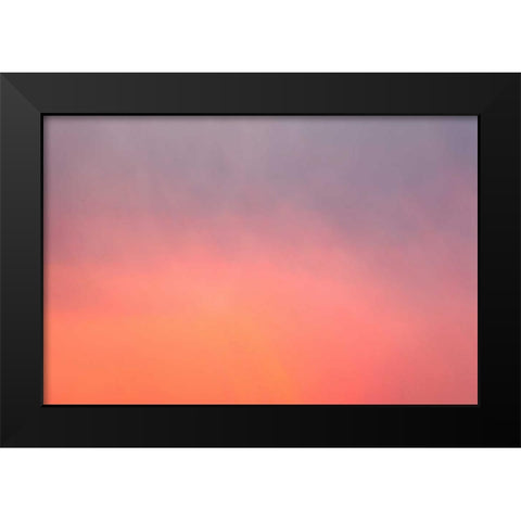 Sunset Sky I Black Modern Wood Framed Art Print by Millet, Karyn