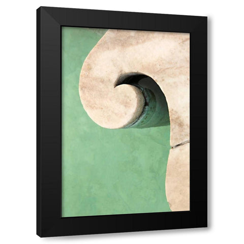 Stonework Detail IV Black Modern Wood Framed Art Print by Millet, Karyn