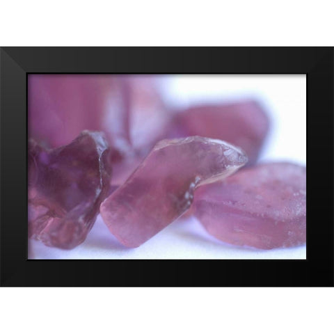 Sea Glass II Black Modern Wood Framed Art Print by Millet, Karyn