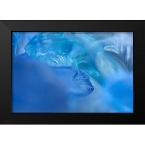 Sea Glass V Black Modern Wood Framed Art Print by Millet, Karyn