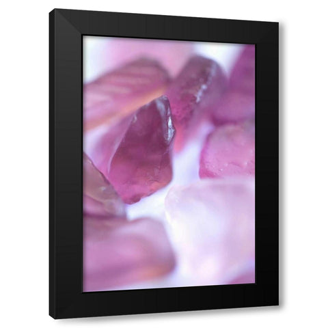 Sea Glass VII Black Modern Wood Framed Art Print by Millet, Karyn
