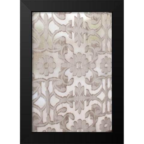 Tapestry Black Modern Wood Framed Art Print by Millet, Karyn