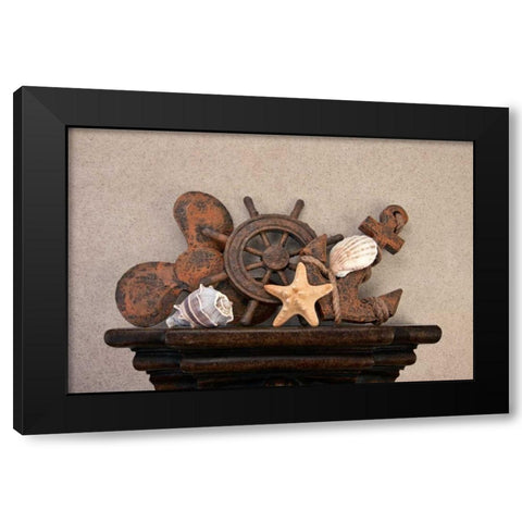Nautical Still Life I Black Modern Wood Framed Art Print by McNemar, C. Thomas