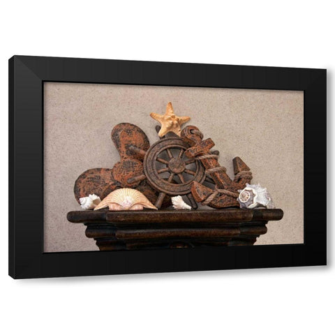 Nautical Still Life II Black Modern Wood Framed Art Print by McNemar, C. Thomas