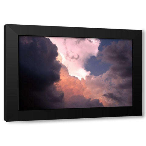 Brewing Black Modern Wood Framed Art Print with Double Matting by Putman, Tammy