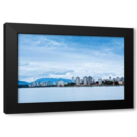 False Creek III Black Modern Wood Framed Art Print by Stefko, Bob