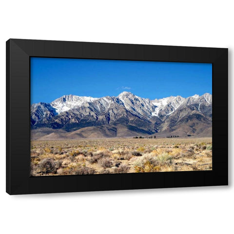 Sierra Nevada Mountains I Black Modern Wood Framed Art Print with Double Matting by Taylor, Douglas