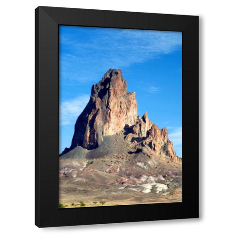 Agathla Peak Black Modern Wood Framed Art Print by Taylor, Douglas