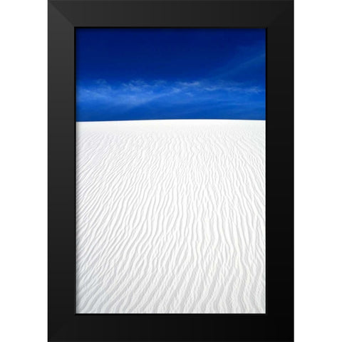 White Sands I Black Modern Wood Framed Art Print by Taylor, Douglas