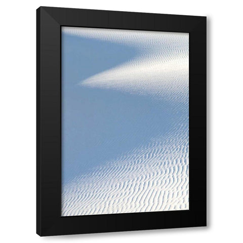 White Sands II Black Modern Wood Framed Art Print by Taylor, Douglas