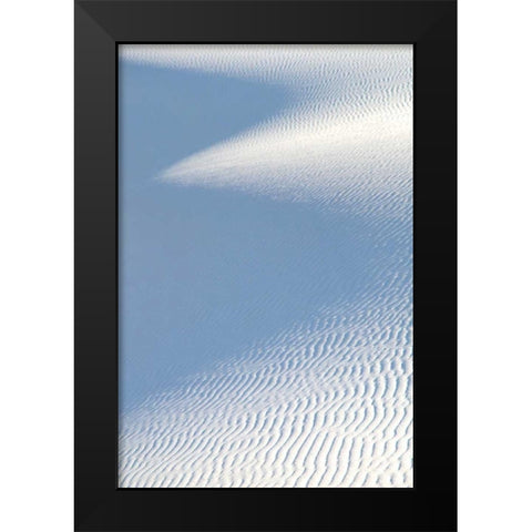 White Sands II Black Modern Wood Framed Art Print by Taylor, Douglas