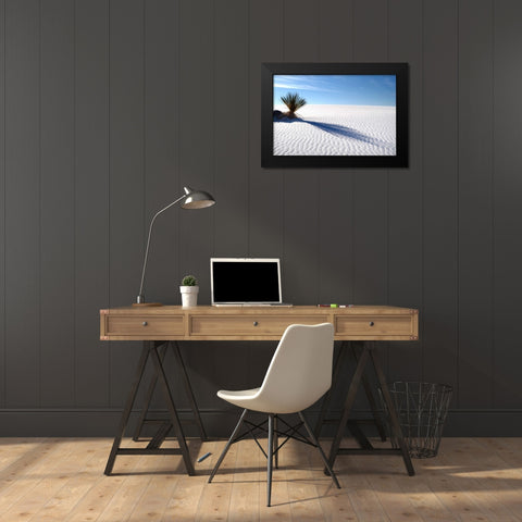 Sand Shadows I Black Modern Wood Framed Art Print by Taylor, Douglas