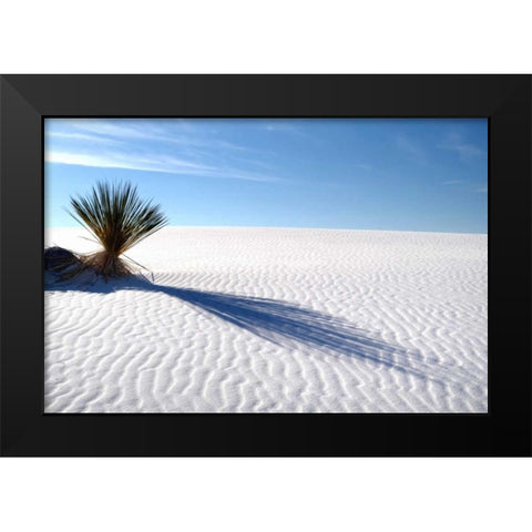 Sand Shadows I Black Modern Wood Framed Art Print by Taylor, Douglas
