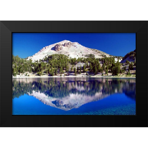 Rhyolite Reflections Black Modern Wood Framed Art Print by Taylor, Douglas