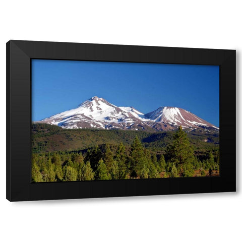 Sleeping Giants Black Modern Wood Framed Art Print by Taylor, Douglas