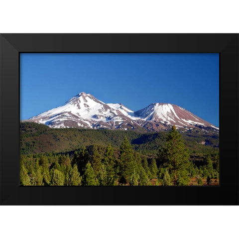Sleeping Giants Black Modern Wood Framed Art Print by Taylor, Douglas