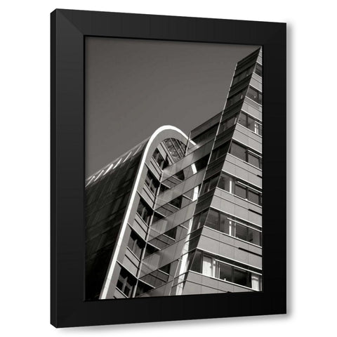 Urban Design BW Black Modern Wood Framed Art Print by Taylor, Douglas