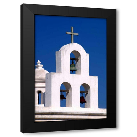 Mission Bells I Black Modern Wood Framed Art Print by Taylor, Douglas