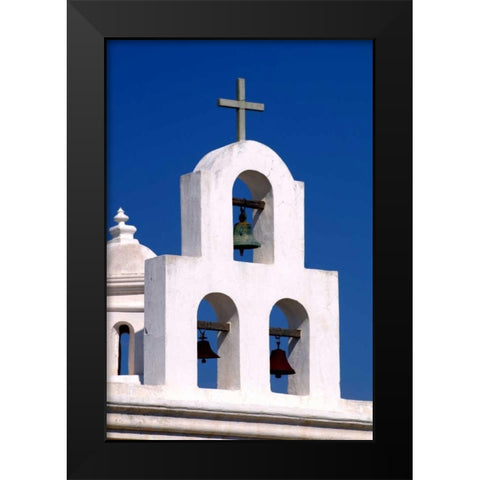 Mission Bells I Black Modern Wood Framed Art Print by Taylor, Douglas