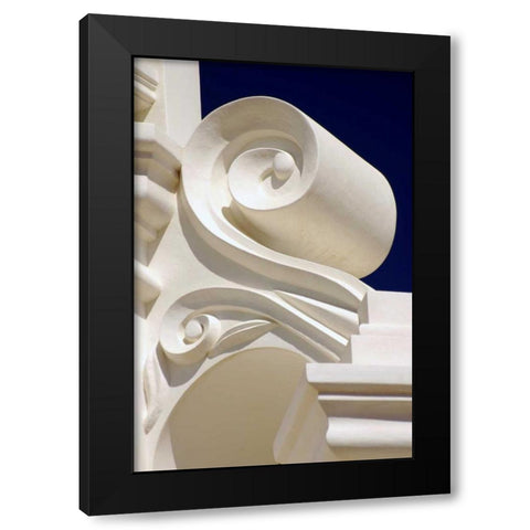 Mission Detail I Black Modern Wood Framed Art Print with Double Matting by Taylor, Douglas