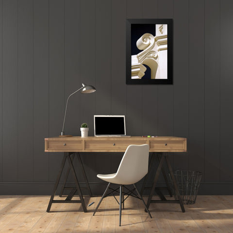 Mission Detail II Black Modern Wood Framed Art Print by Taylor, Douglas