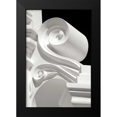Mission Detail I BW Black Modern Wood Framed Art Print by Taylor, Douglas